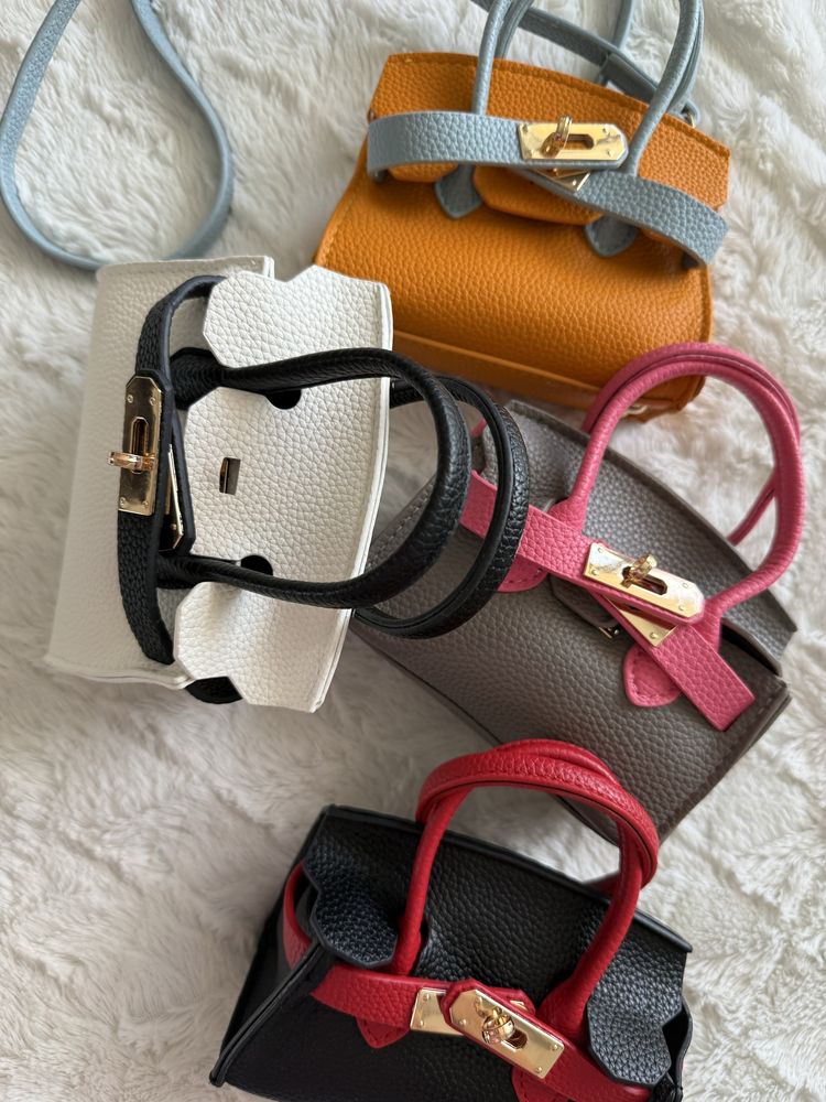 Мини чанта модел хермес hermes mini birkin