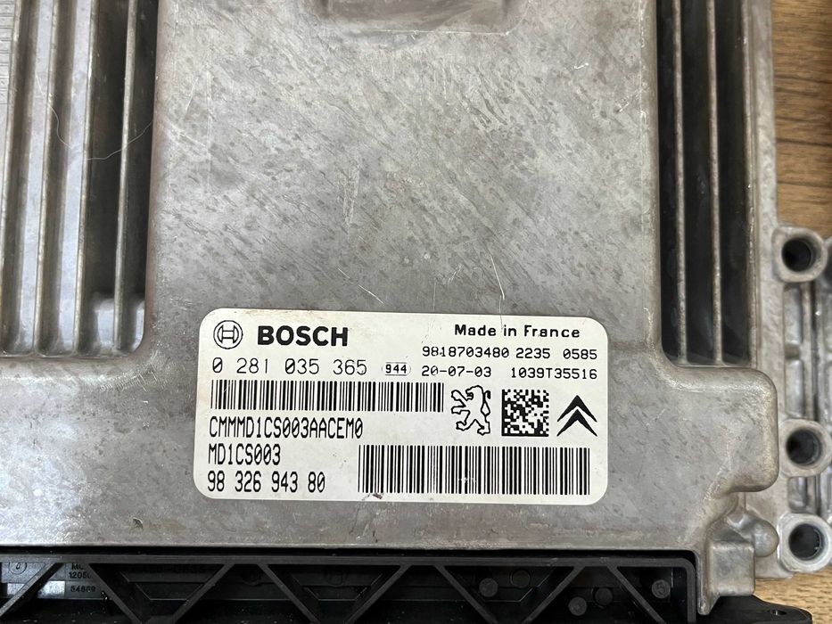 Компютър двигател MD1CS003 Peugeot Citroen 1.5 HDI Пежо Ситроен