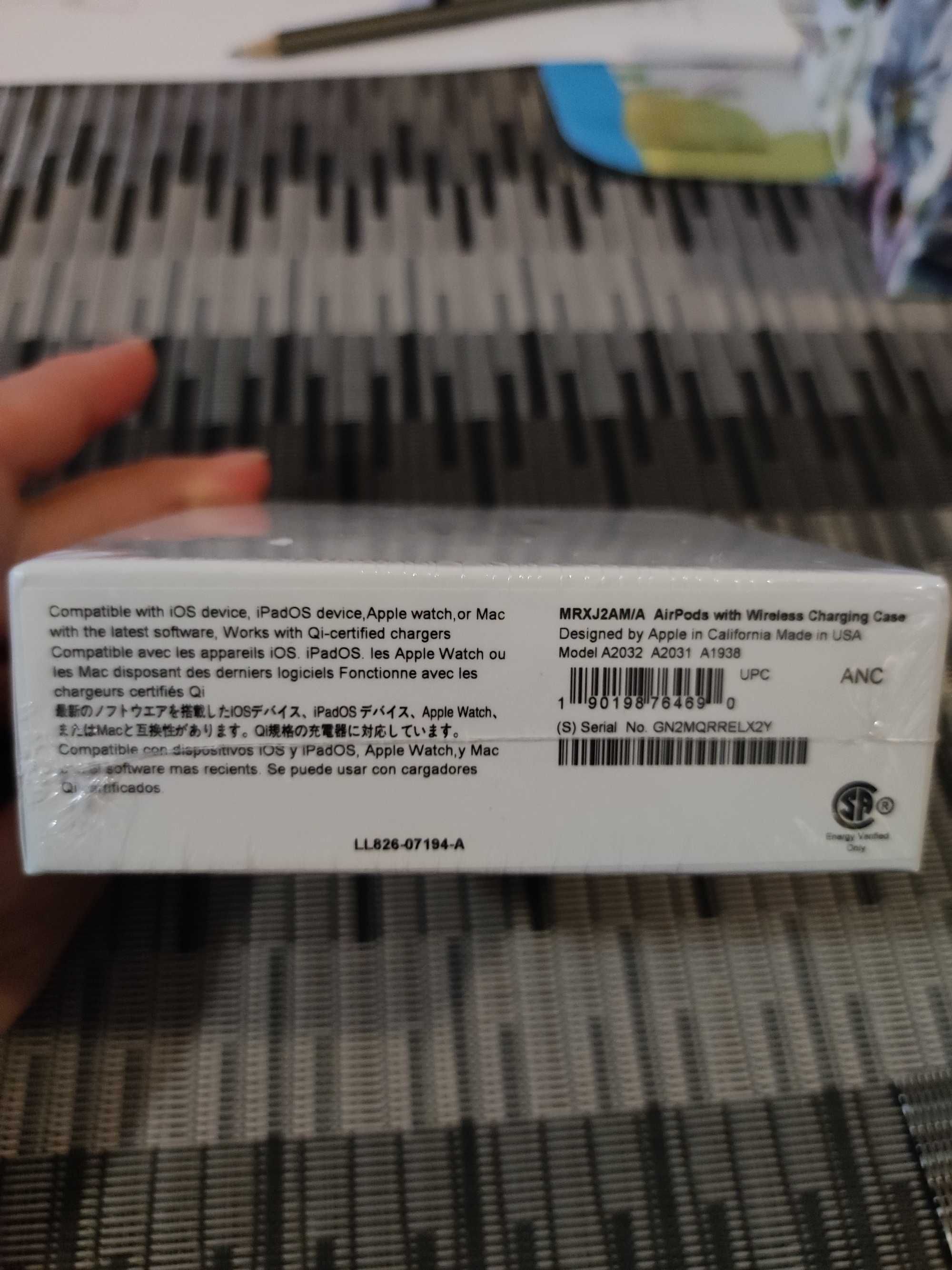 Слушалки Apple Airpods 2