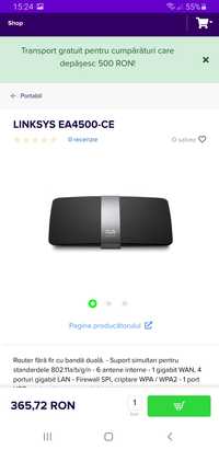 Router Linksys EA 4500