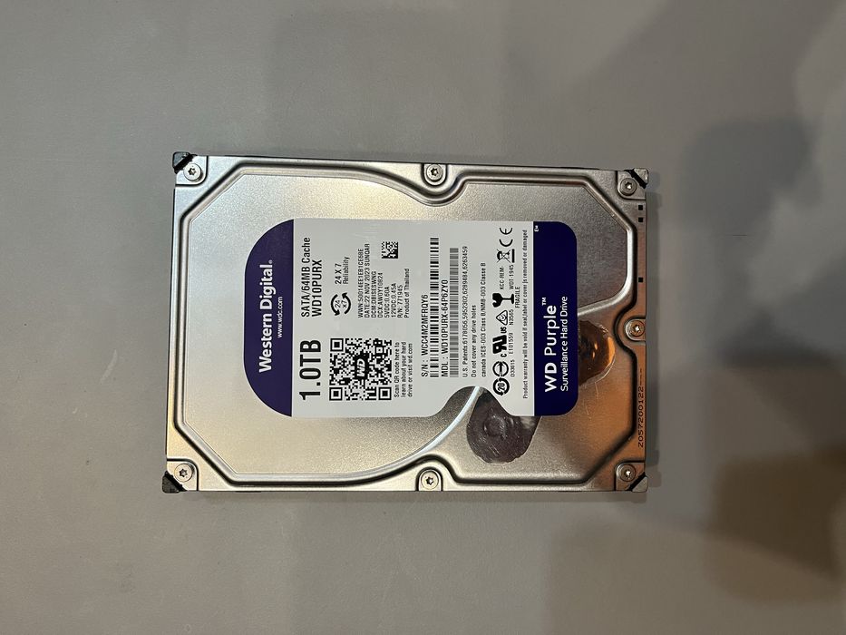 Жесткий диск Western Digital 1TB (SATA, 64MB Cache)