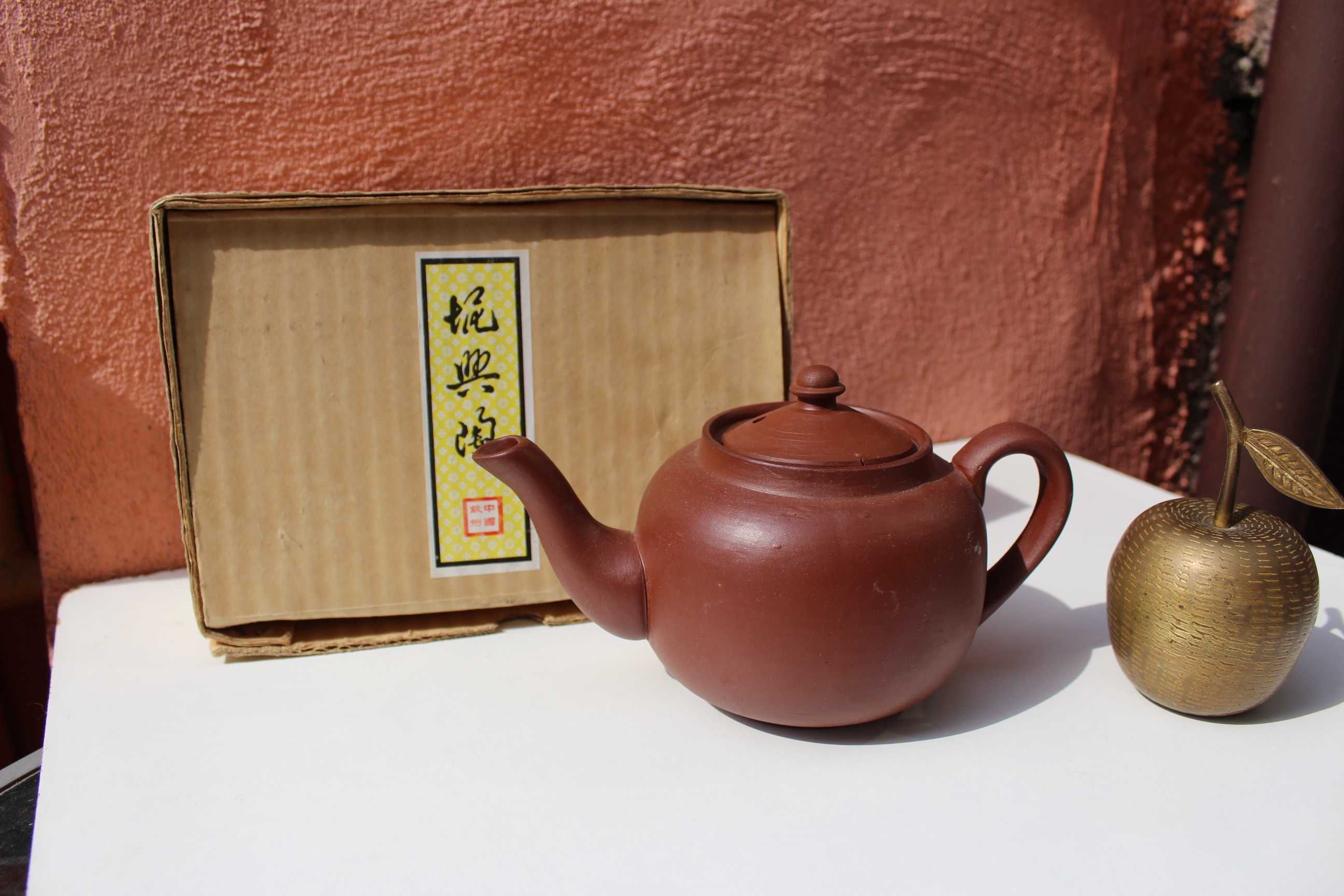 Set 6 persoane ceramic YIXING, CHINA, mijloc secol 20