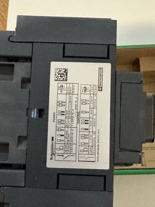 Contactor schneider LC1D50A Schneider Electric