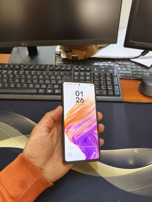 Samsung A53 5G 128gb(2023)iwlawi zur aybi yuq tozza telefon