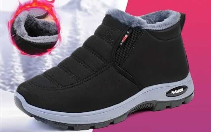 Женские утеплённые ботинки