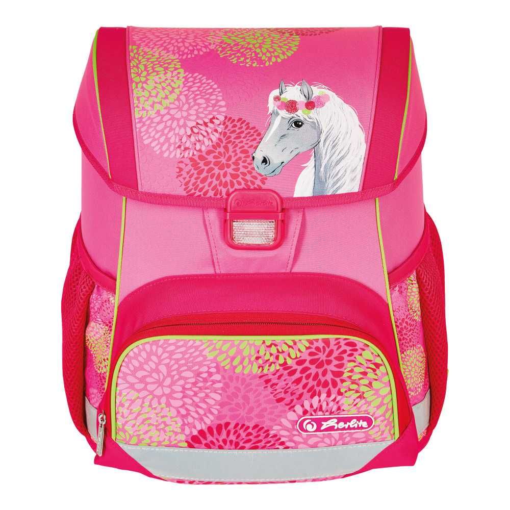 Herlitz Ghiozdan echipat Loop Plus, motiv Bloomy Horse