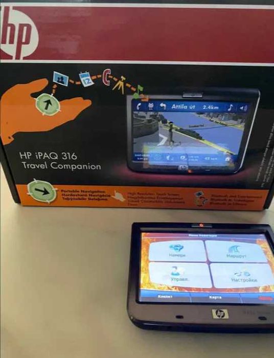 HP iPAQ 316 Travel Companion GPS Navigation + видео регистратор