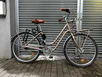 Vand Bicicleta Dama de Oras Romet Luiza Lux 26 M/18 Bej 2023 (NOU)