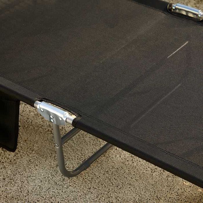 Sezlong metalic gradina cu perna confortabila |SB OGS48-SCHx2