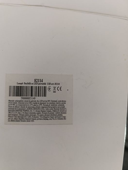 Vând lampa flexibila  led