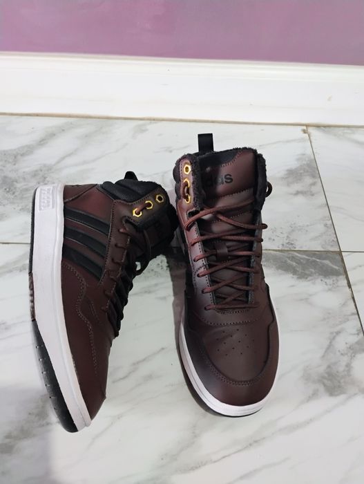 Ghete Adidas Performante Hoops 3.0 Mid Winterzed