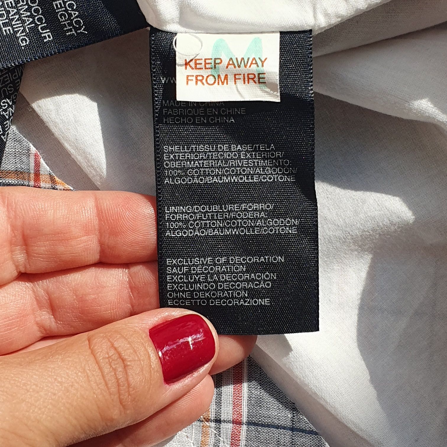 Rochie noua 3-4 ani Tommy Hilfiger 98-104, bumbac, carouri