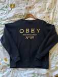 OBEY суичър, блуза, S, дамски