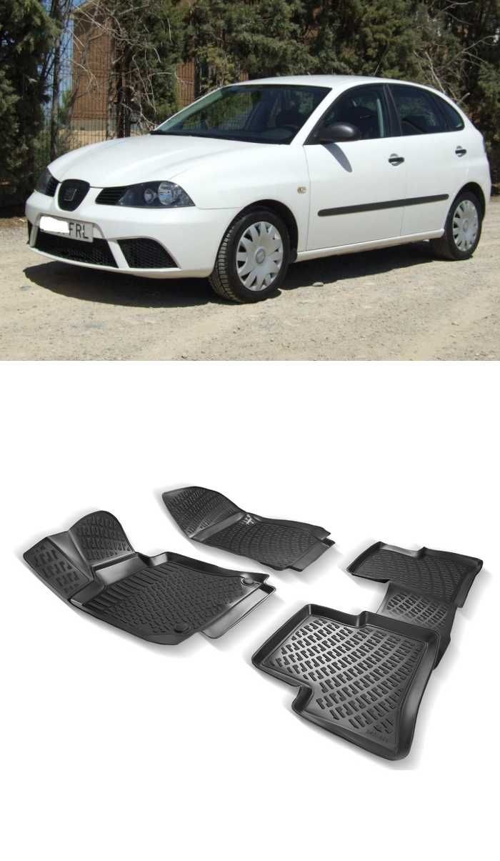 Гумени стелки RizLine съвместими с Seat Ibiza III 2002-2008