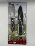 Cutit inox maner lemn cu teaca crivit