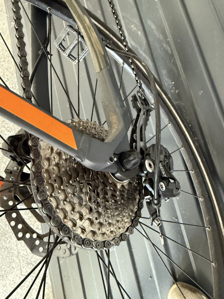 Bicicleta Cube Curve Pro gri/orange