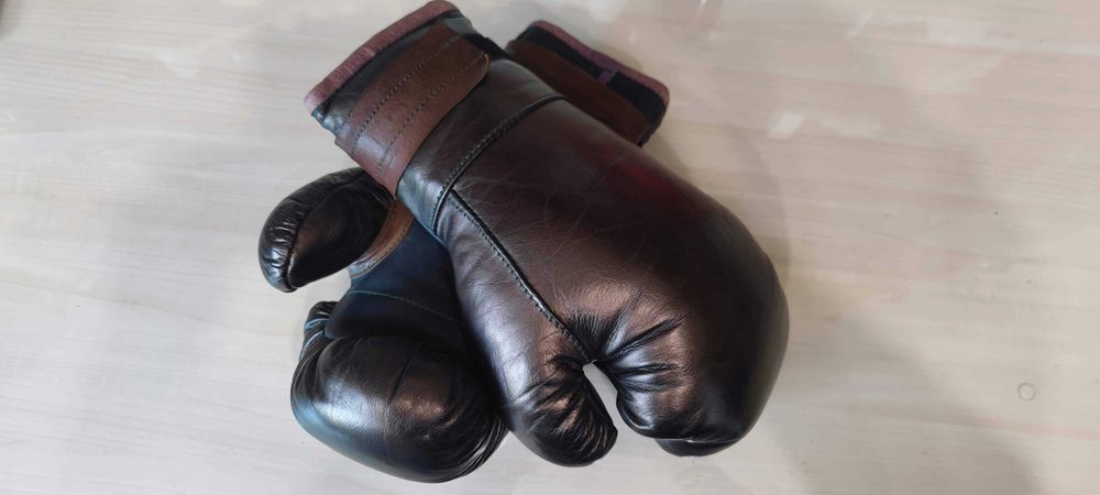 Manusi de box piele naturala