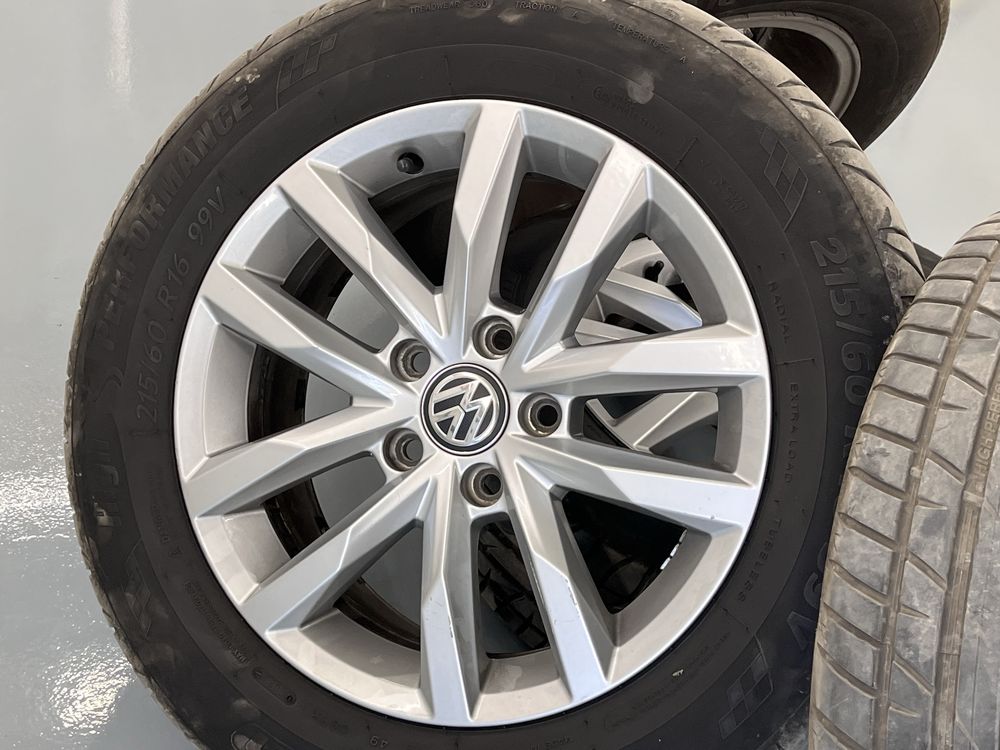 Джанти с летни гуми за VW 5x112 R 16 Original