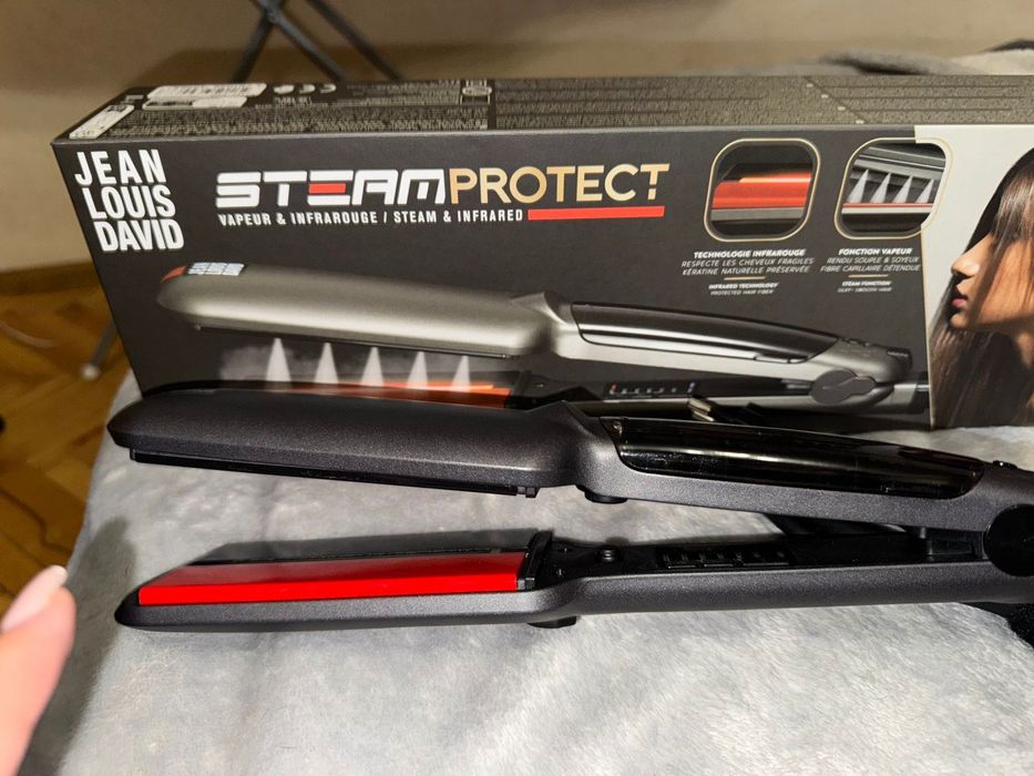 Преса за изправяне с пара и инфраред функция JLD STEAM PROTECT