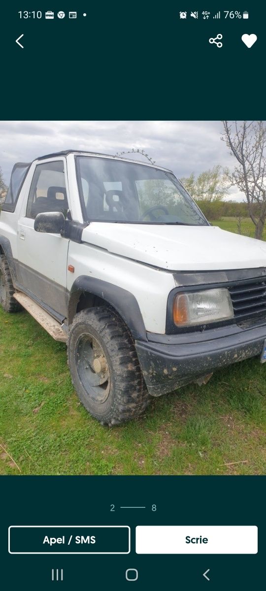 Suzuki vitara 1.6 8 valve gpl