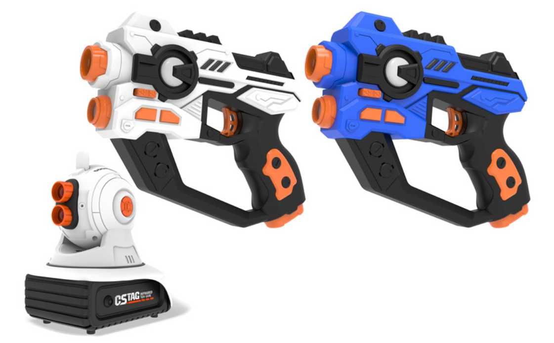 Set 2 pistoale cu laser pentru copii,  si 1 proiector de imagini