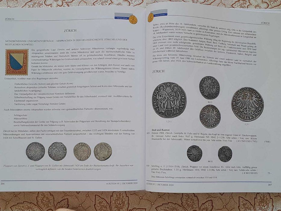 The Konrad Burki Collection Swiss Cantonal Coins - Part 2