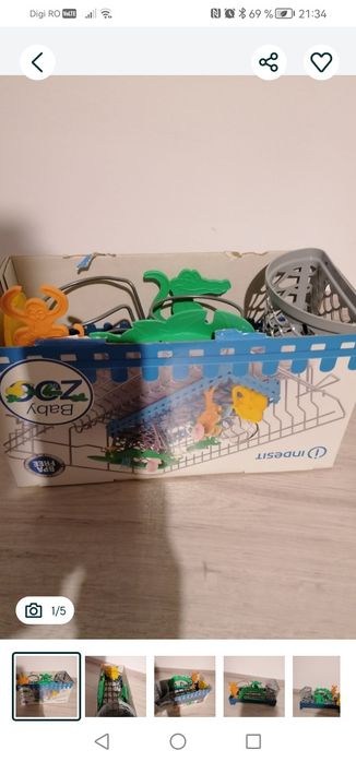 Cos de accesorii bebelusi Indesit pt mașina de spălat vase