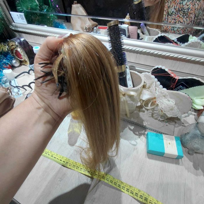 Продам натуральные волосы 40-45 см
