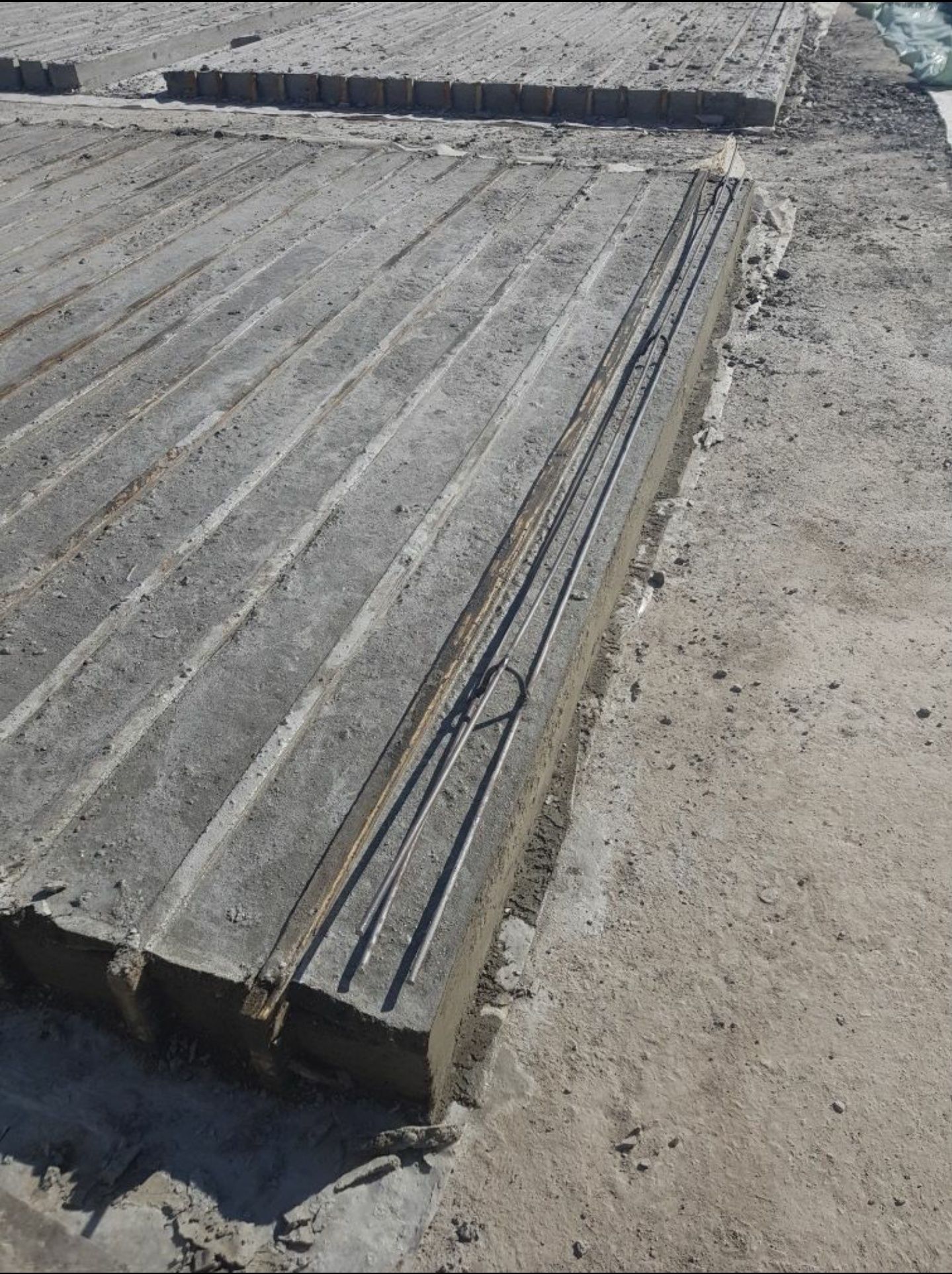 Stalpi/șpalieri din beton cu armătura 2.4m