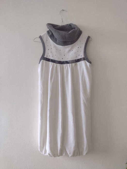 Рокля  колекция за  14г  съчетана с жилетка