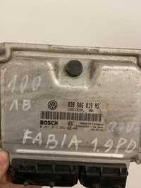 ECU компютър от Skoda Fabia 2009 1.9 tdi PD 105 коня