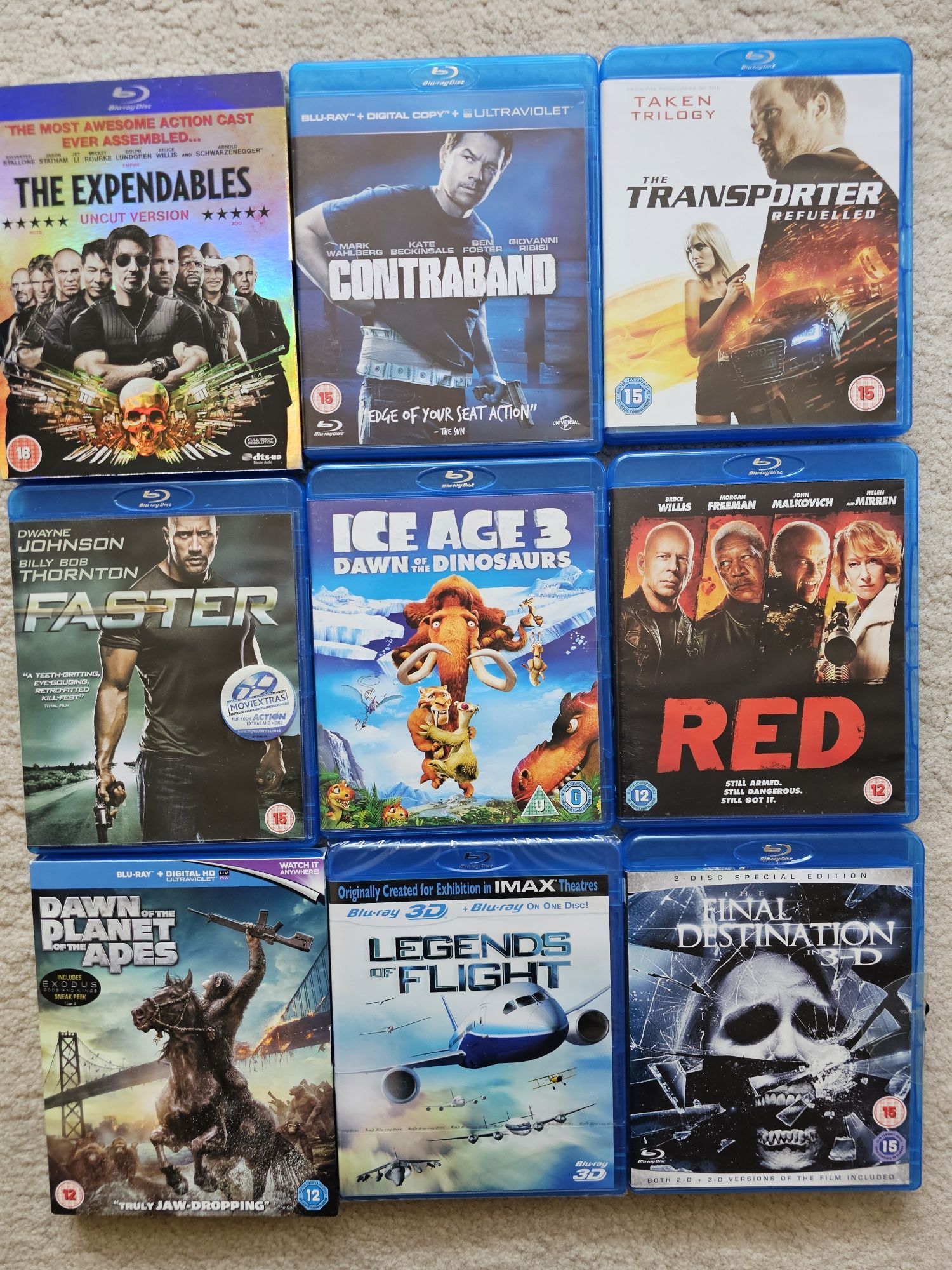 Оригинални DVD  Blu-Ray от лична колекция