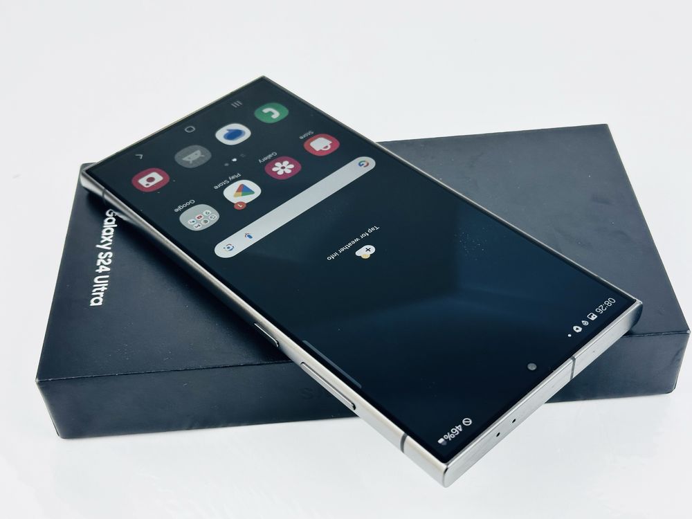 Samsung Galaxy S24 Ultra 5G 256GB Black Перфектен! Гаранция!