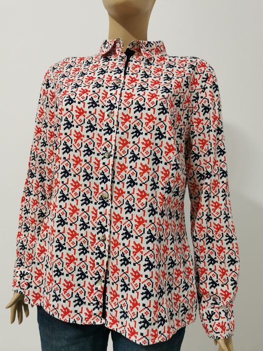 Camasa dama Peckott New England Apparel Heritage gen motiv traditional