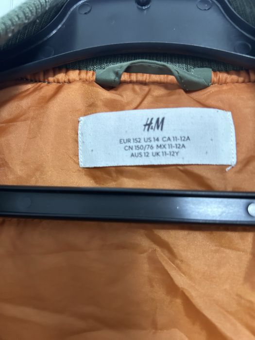 Geaca h&m marimea 152 si geaca imitatie mar 152