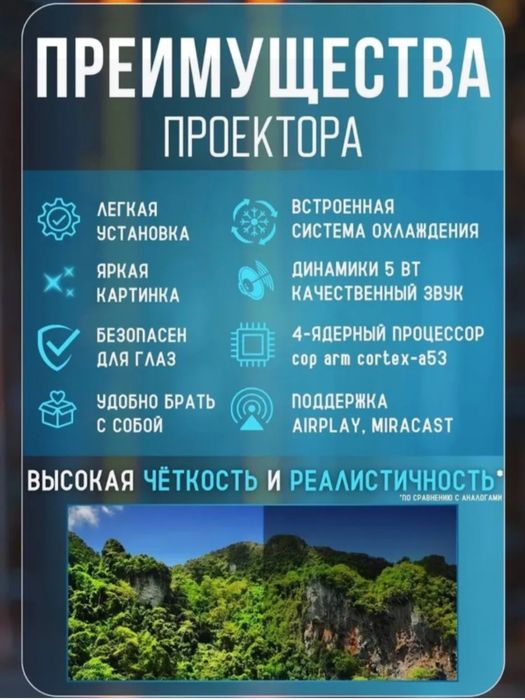 Projektor HY320 Arenda