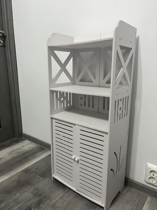 Dulap baie pvc alb