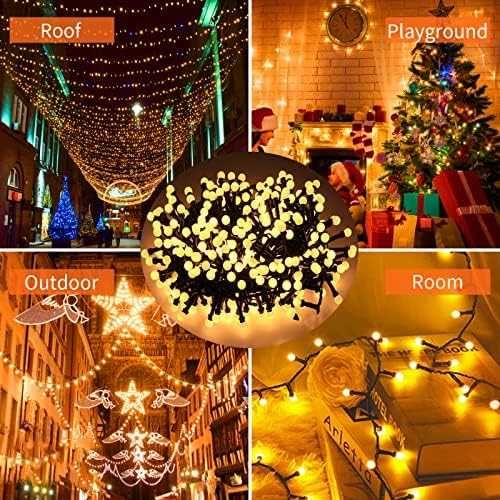 Нови Водоустойчиви Градински светлини 20 метра Лампи градина двор