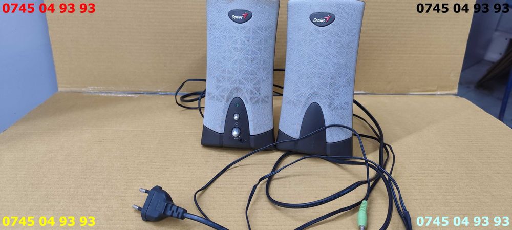 boxe cu amplificare GENIUS SP Q06 perfect functionale