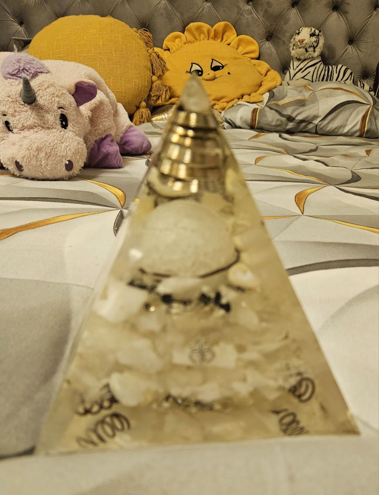 Piramida orgon handmade 15 cm