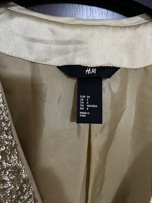 Сако с паети H&M