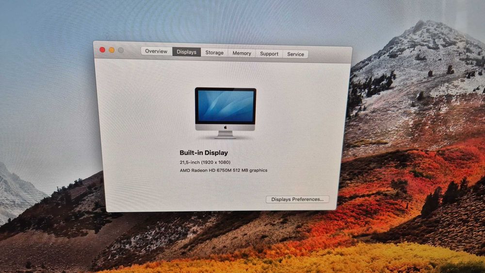 Продавам iMac 21.5 Intel i5 2011 А1311