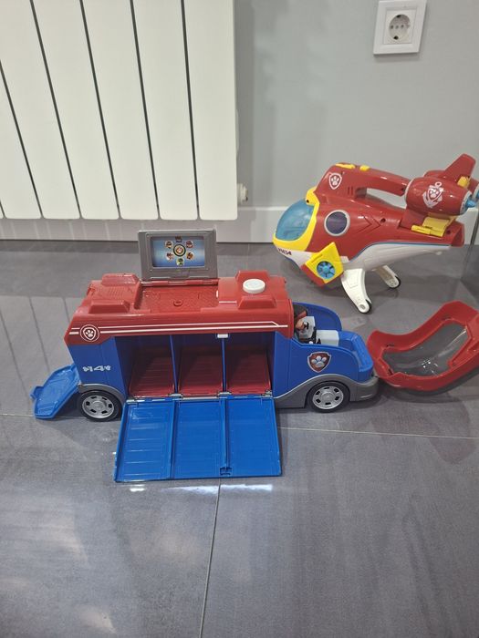 Paw patrol Пес патрул автобус и хеликоптер