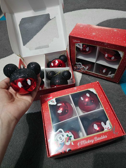 Globuri cu mickey mouse set de 4