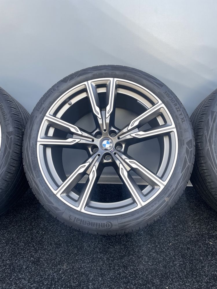 Jante originale BMW X5 G05 X6 G06 r22 M paket style 747 BMW8072002
