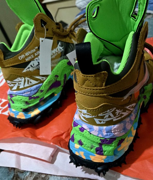 Nike Off White Air Terra  Forma жестоки оригинални дамски сникърси 38.