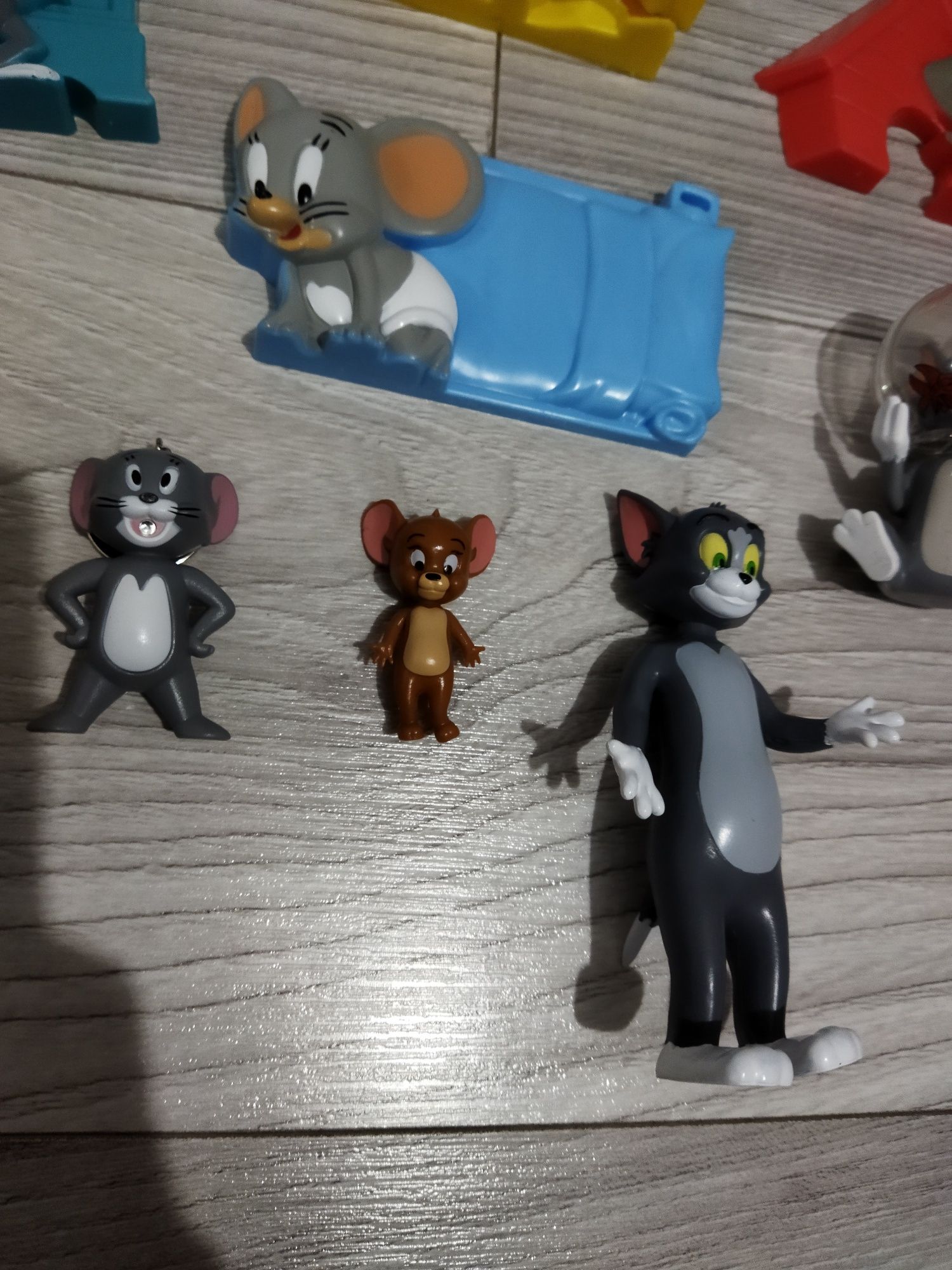 Lot jucării brelocuri figurine Tom și Jerry