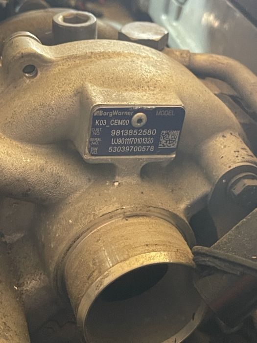 Turbina Citroen Ds7 Crossback 1.6 thp 9813852580 C5 Aircross 1.2 benz