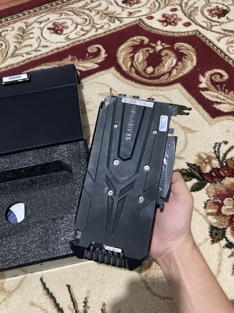 Продаю GTX 1050ti 4gb Gigabyte, НЕ РАБОЧИЙ!!!