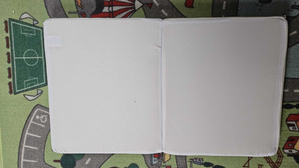 Saltea pliabila mini KikkaBoo 85x50x5 Airknit White